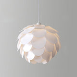 Pinecone Natural Ash Wood Pendant Light Organic Design Ceiling Fixture for Modern Home Interior Lighting