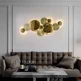 Pisco Modern Copper Gold LED Wall Sconce Luxury Interior Light for Bedside and Living Room