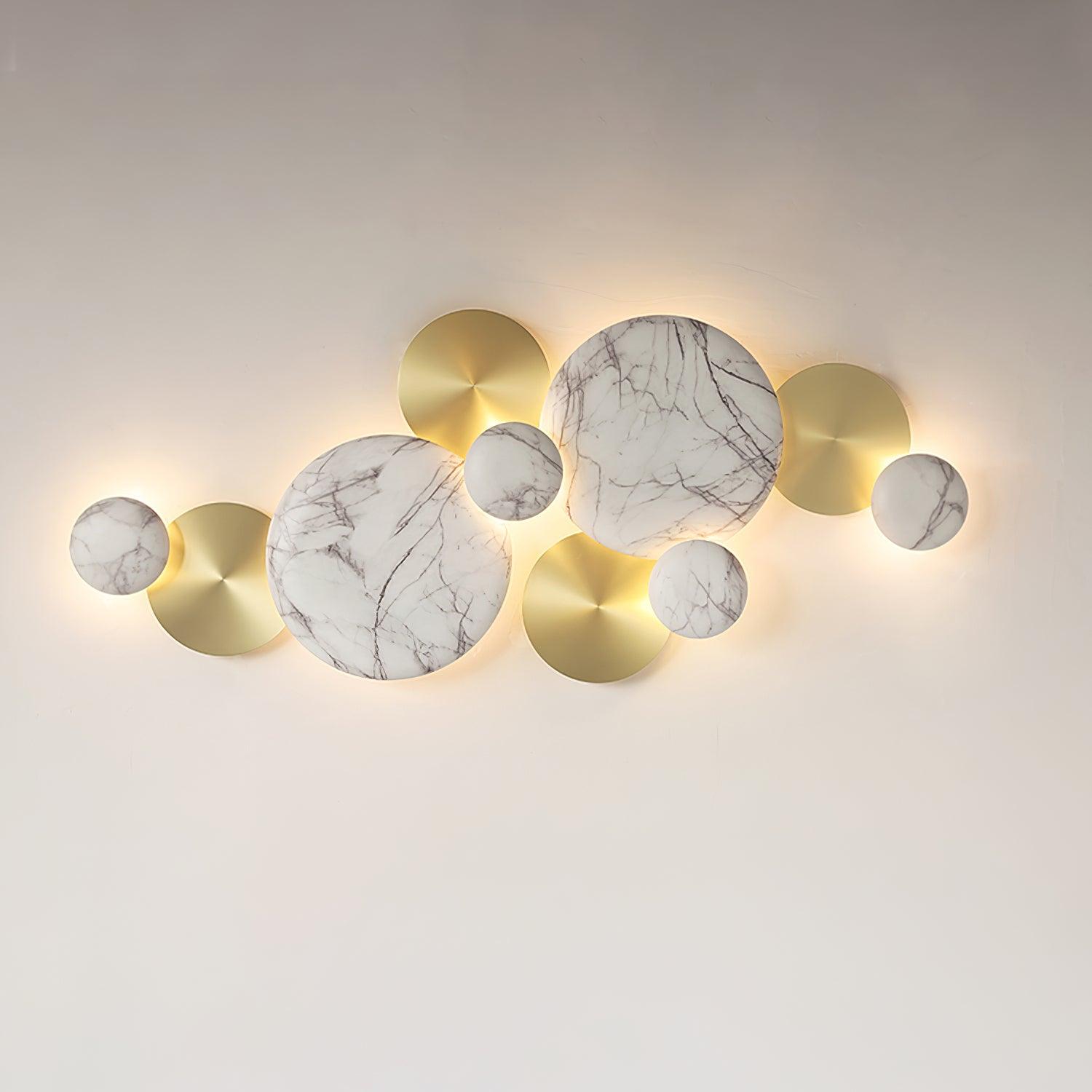 Pisco Modern Copper Gold LED Wall Sconce Luxury Interior Light for Bedside and Living Room