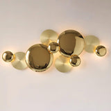Pisco Modern Copper Gold LED Wall Sconce Luxury Interior Light for Bedside and Living Room