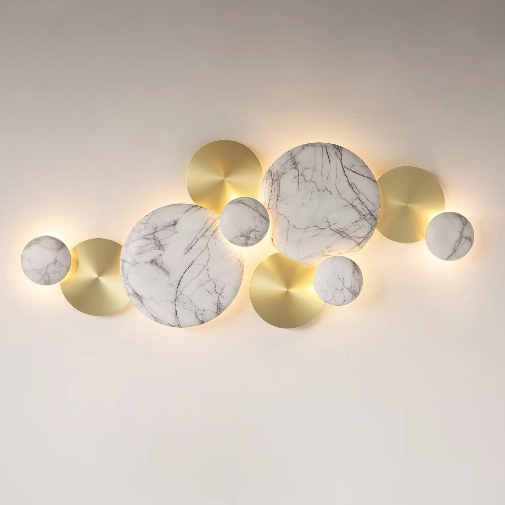 Pisco Modern Copper Gold LED Wall Sconce Luxury Interior Light for Bedside and Living Room