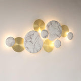 Pisco Modern Copper Gold LED Wall Sconce Luxury Interior Light for Bedside and Living Room