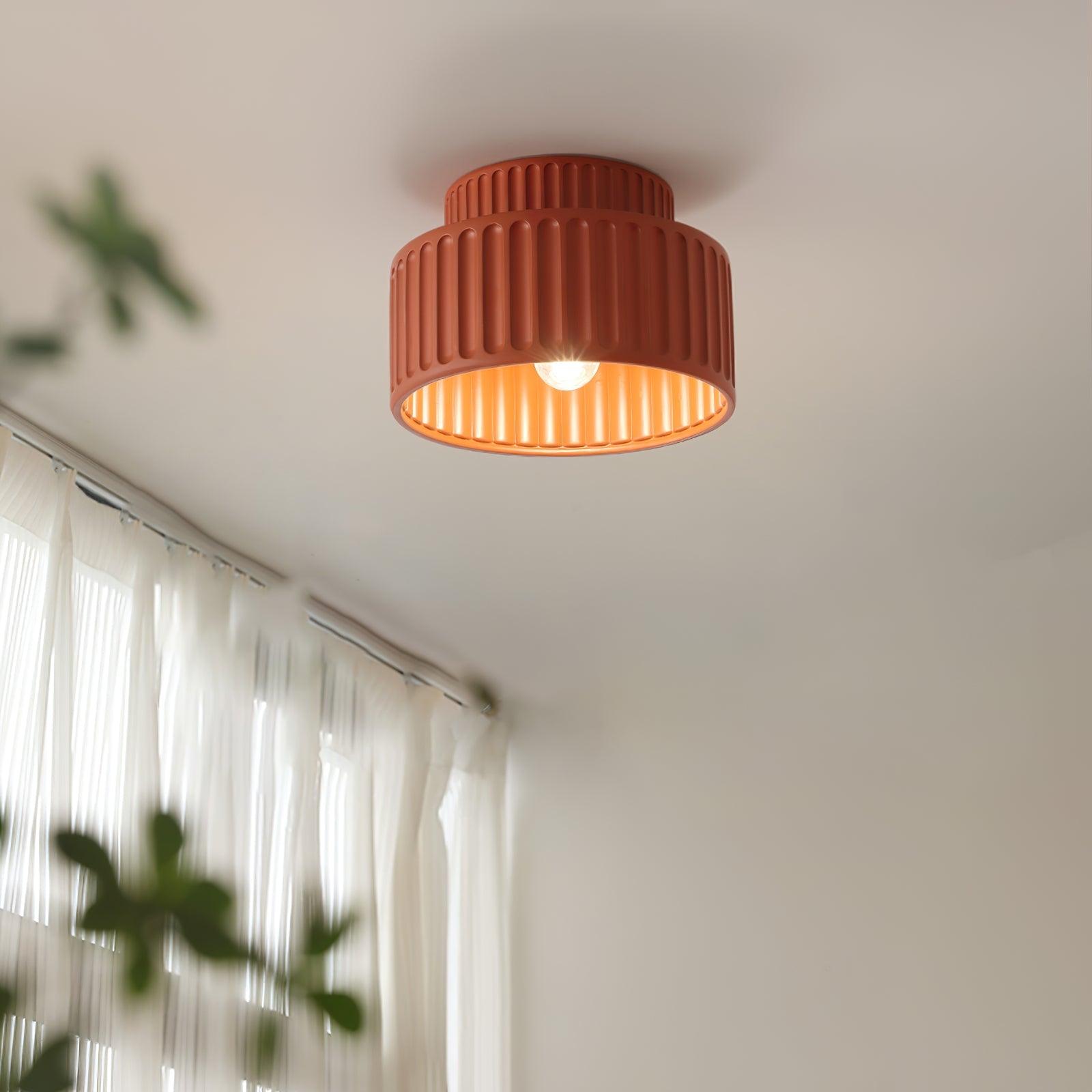 pleated-resin-flush-mount-ceiling-light-modern-retro-led-lamp-for-bedroom-and-living-areas