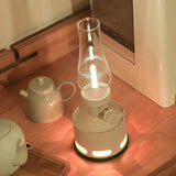 Portable Cordless LED Kerosene Lantern Table Lamp with Gravity Sensor Candlelight Effect