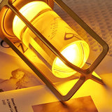 Portable Rechargeable LED Table Lamp Cordless Touch Dimming Lantern Night Light for Bedroom