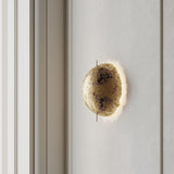 Postkrisi Style Fiberglass Wall Sconce Set of 2 Modern LED Interior Lighting Fixture