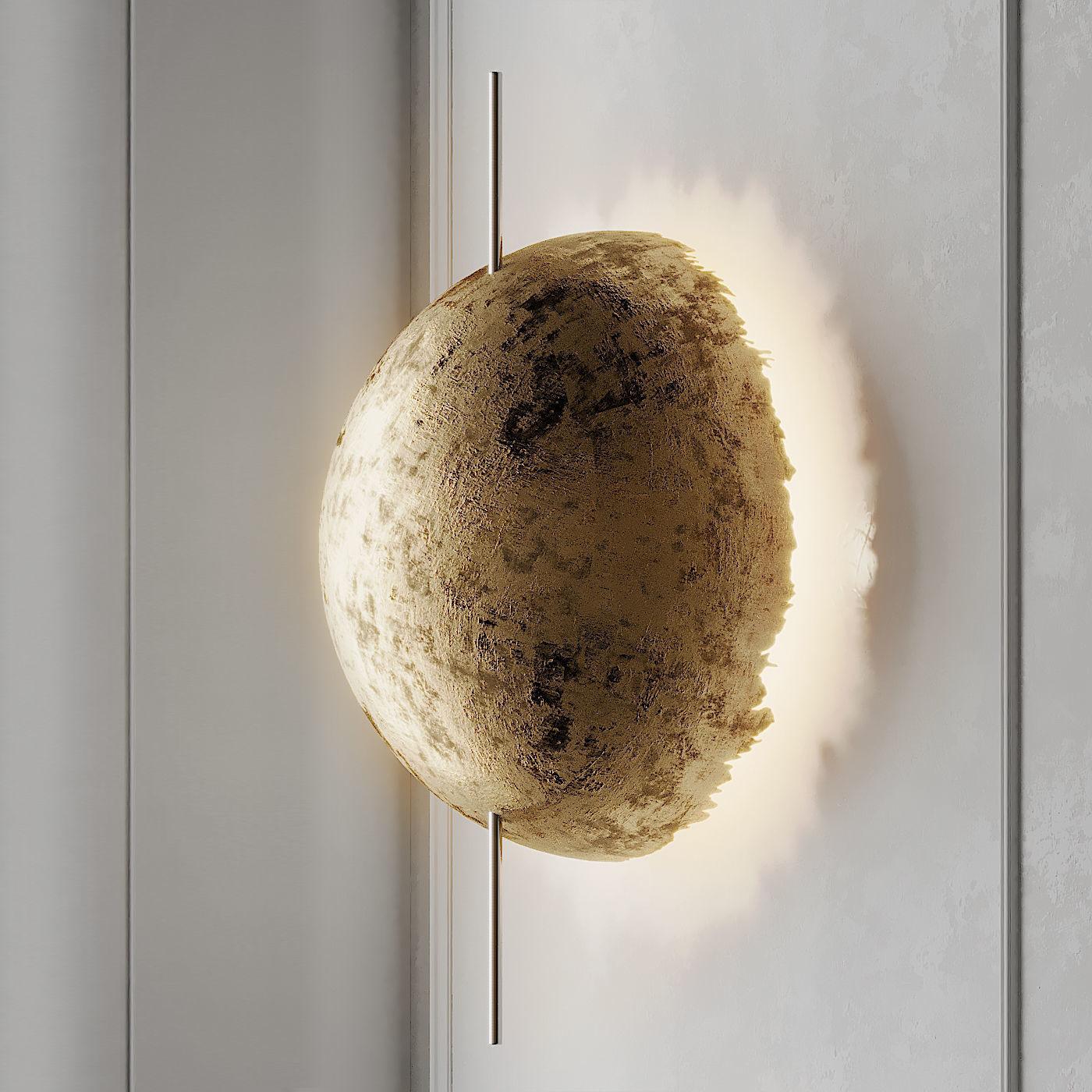Postkrisi Style Fiberglass Wall Sconce Set of 2 Modern LED Interior Lighting Fixture