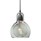 Postmodern Nordic Minimalist Glass Pendant Light Chandelier for Bedside and Bar Area