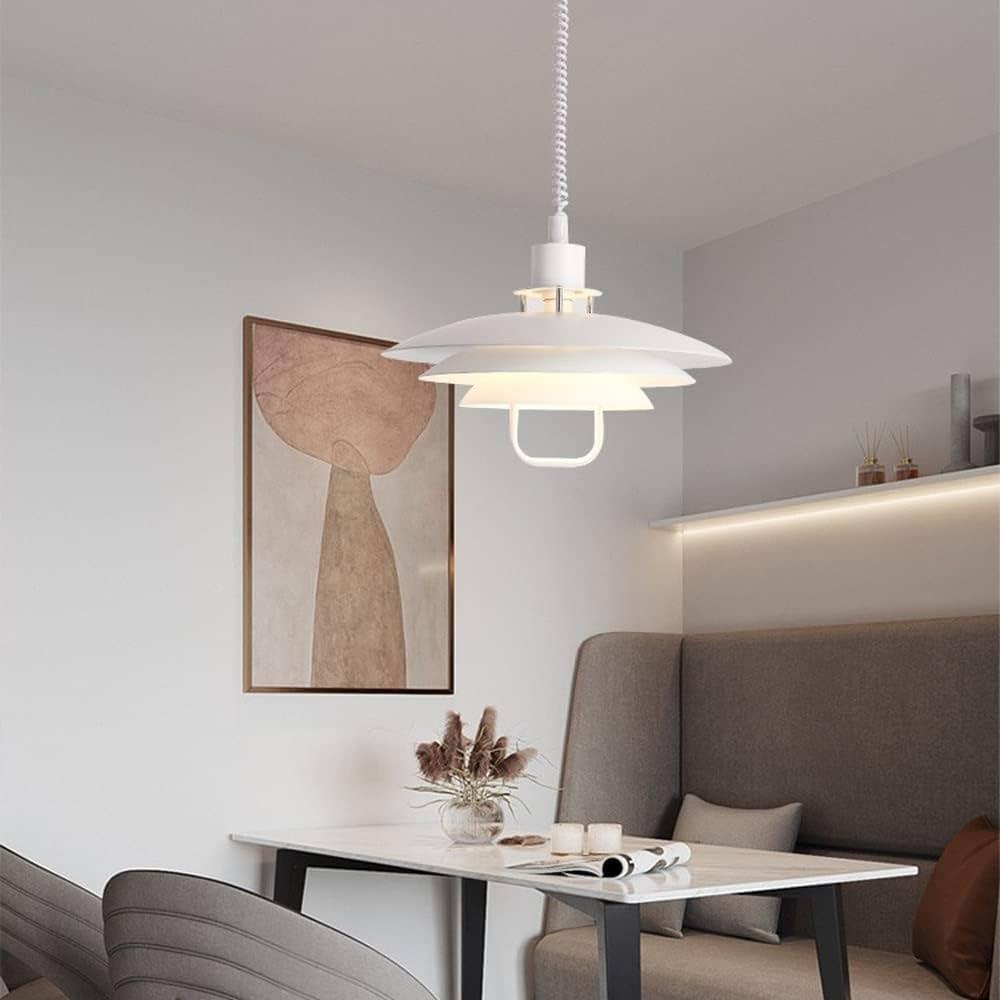 Poul Concentric Circle Aluminum Hanging Lamp Modern Ceiling Pendant for Living Room