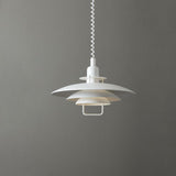 Poul Concentric Circle Aluminum Hanging Lamp Modern Ceiling Pendant for Living Room