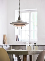 Poul Concentric Circle Aluminum Hanging Lamp Modern Ceiling Pendant for Living Room