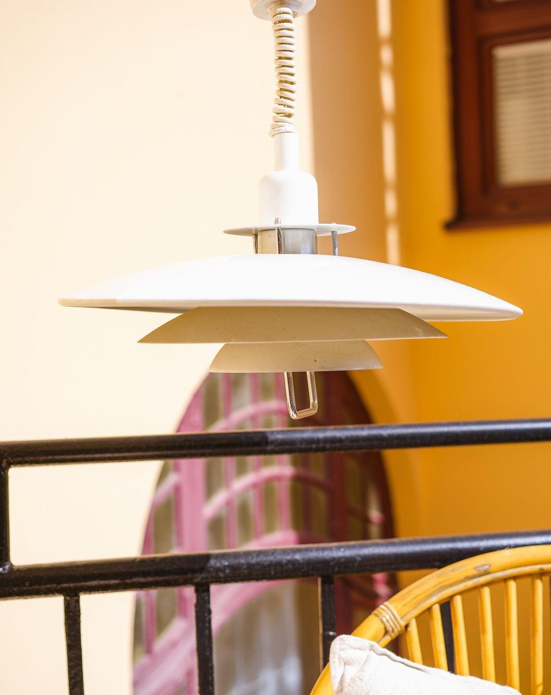 Poul Concentric Circle Aluminum Hanging Lamp Modern Ceiling Pendant for Living Room