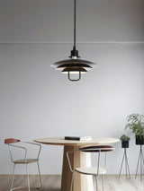 Poul Concentric Circle Aluminum Hanging Lamp Modern Ceiling Pendant for Living Room