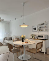 Poul Concentric Circle Aluminum Hanging Lamp Modern Ceiling Pendant for Living Room