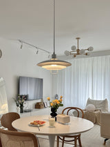 Poul Concentric Circle Aluminum Hanging Lamp Modern Ceiling Pendant for Living Room