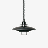 Poul Concentric Circle Aluminum Hanging Lamp Modern Ceiling Pendant for Living Room