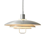 Poul Concentric Circle Aluminum Hanging Lamp Modern Ceiling Pendant for Living Room