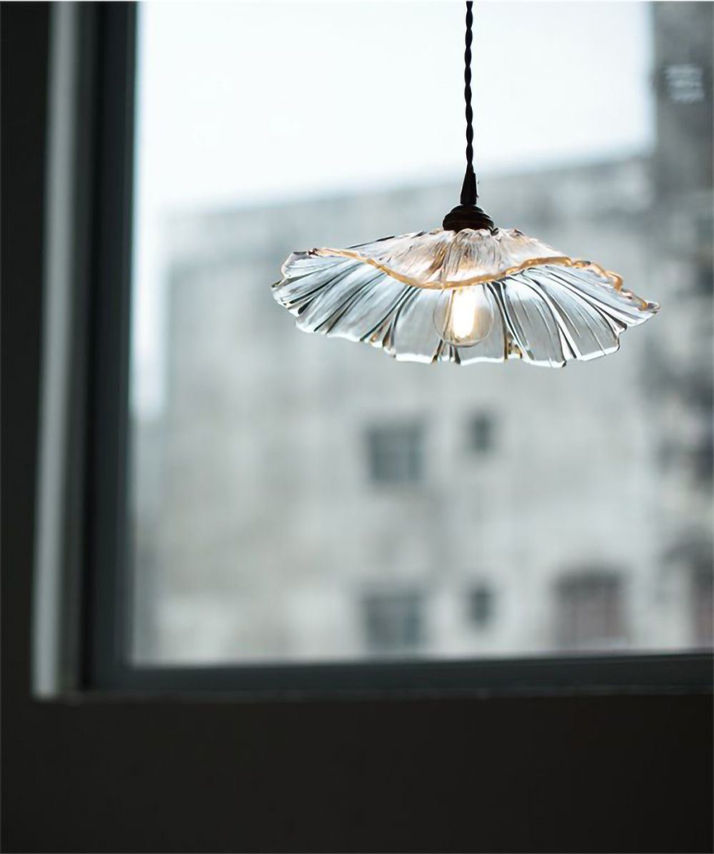 vintage-lotus-style-glass-pendant-lamp-with-copper-accents-for-dining-room