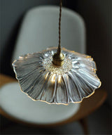 vintage-lotus-style-glass-pendant-lamp-with-copper-accents-for-dining-room