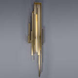 modern-brutalist-gold-metal-sculpted-wall-sconce-integrated-led-vertical-light-fixture