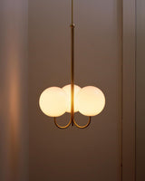mid-century-modern-triple-angle-brass-pendant-lamp-with-opal-glass-globe-shade