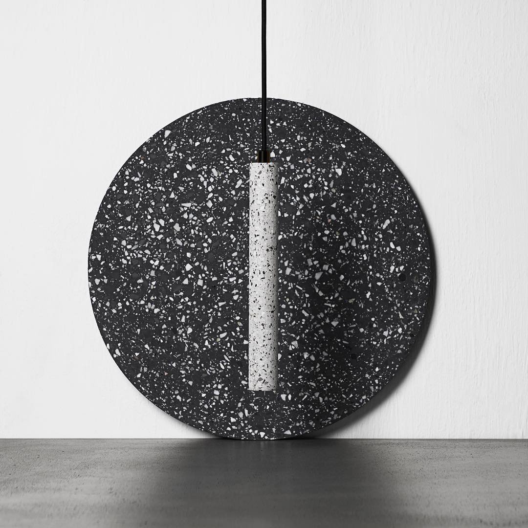 modern-minimalist-concrete-and-terrazzo-cylindrical-pendant-light-for-kitchen-island