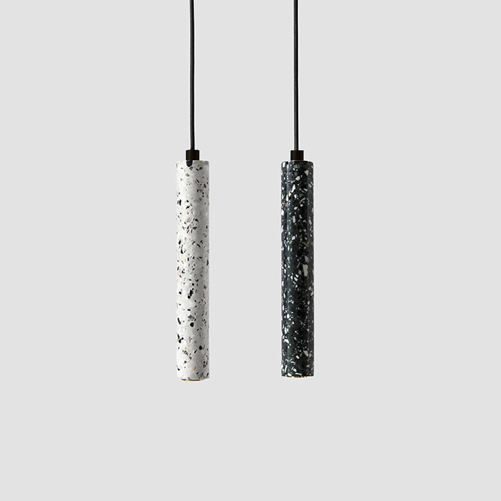 modern-minimalist-concrete-and-terrazzo-cylindrical-pendant-light-for-kitchen-island