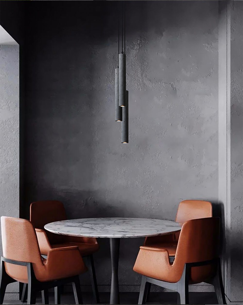 modern-minimalist-concrete-and-terrazzo-cylindrical-pendant-light-for-kitchen-island