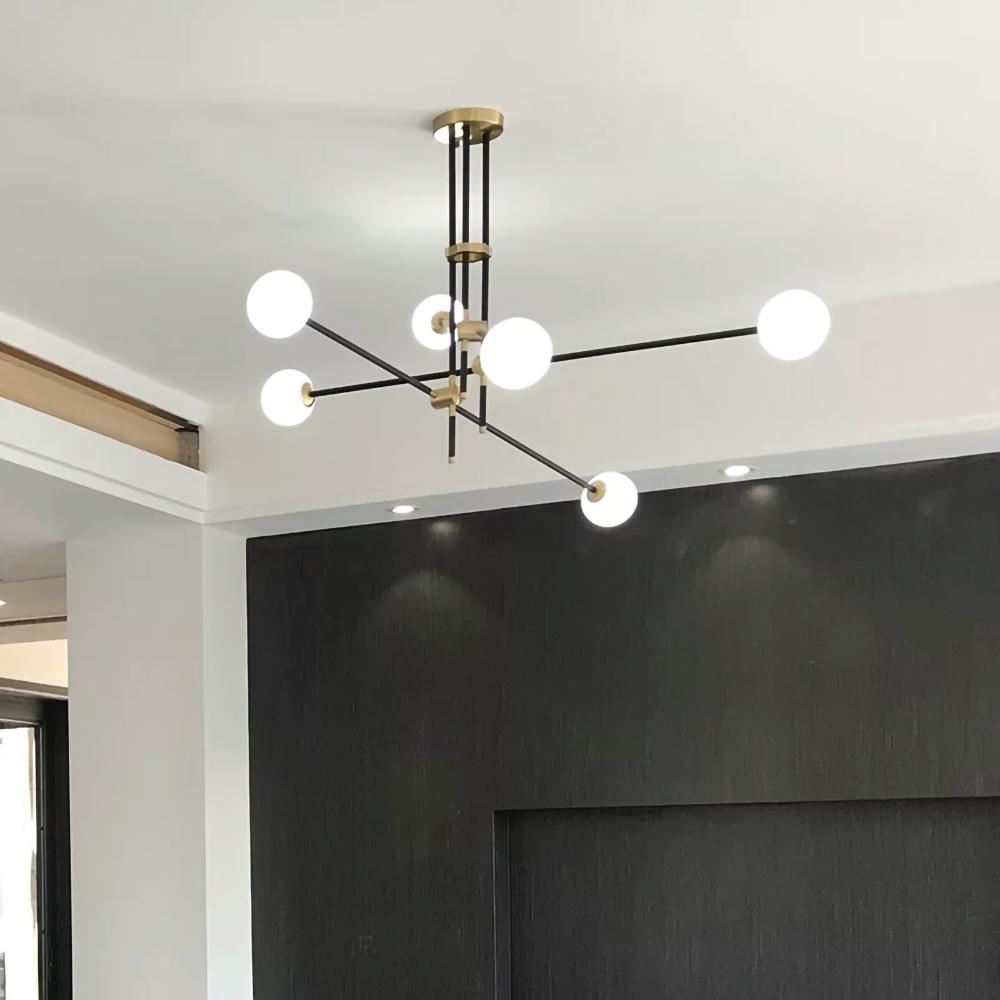 modern-hand-blown-glass-globe-chandelier-with-elegant-brass-and-copper-finishes