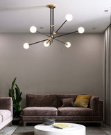 modern-hand-blown-glass-globe-chandelier-with-elegant-brass-and-copper-finishes