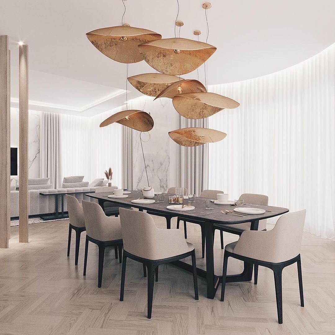 handcrafted-hammered-brass-pendant-lamp-for-modern-kitchen-island-and-elegant-dining-room