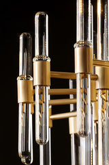 modern-antique-brass-starburst-chandelier-with-clear-crystal-glass-rods
