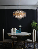 modern-antique-brass-starburst-chandelier-with-clear-crystal-glass-rods