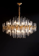 modern-antique-brass-starburst-chandelier-with-clear-crystal-glass-rods