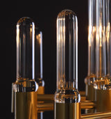 modern-antique-brass-starburst-chandelier-with-clear-crystal-glass-rods