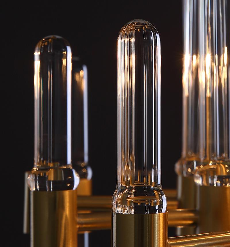 modern-antique-brass-starburst-chandelier-with-clear-crystal-glass-rods
