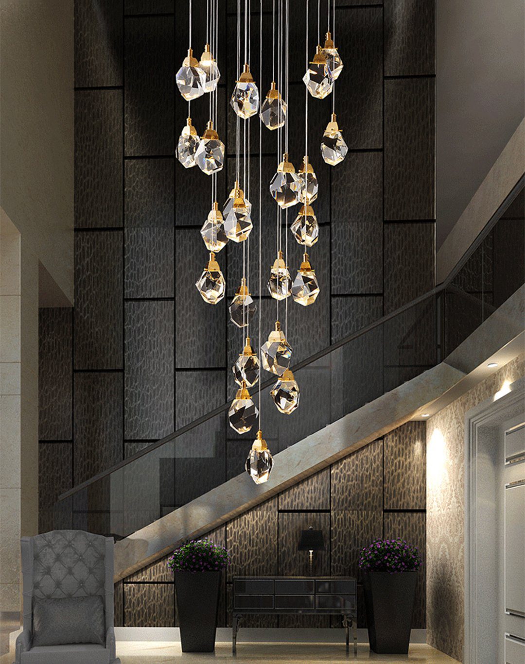 elegant-crystal-glass-led-pendant-lamp-with-brass-hardware-for-modern-dining-rooms