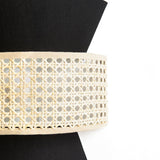 woven-rattan-cane-and-linen-pendant-light-vintage-style-suspended-ceiling-fixture