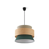 woven-rattan-cane-and-linen-pendant-light-vintage-style-suspended-ceiling-fixture
