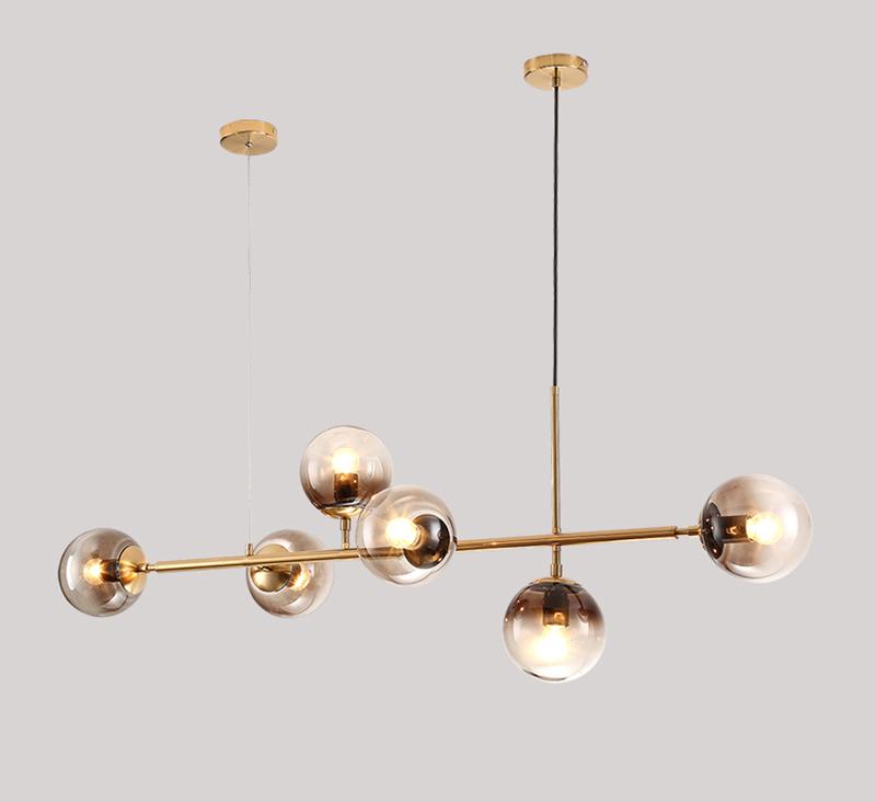 contemporary-multi-glass-globe-pendant-light-with-round-orb-shades-and-polished-brass-frame