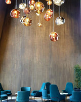 contemporary-melt-glass-style-lava-pendant-light-unique-mirror-finish-polycarbonate-hanging-lamp