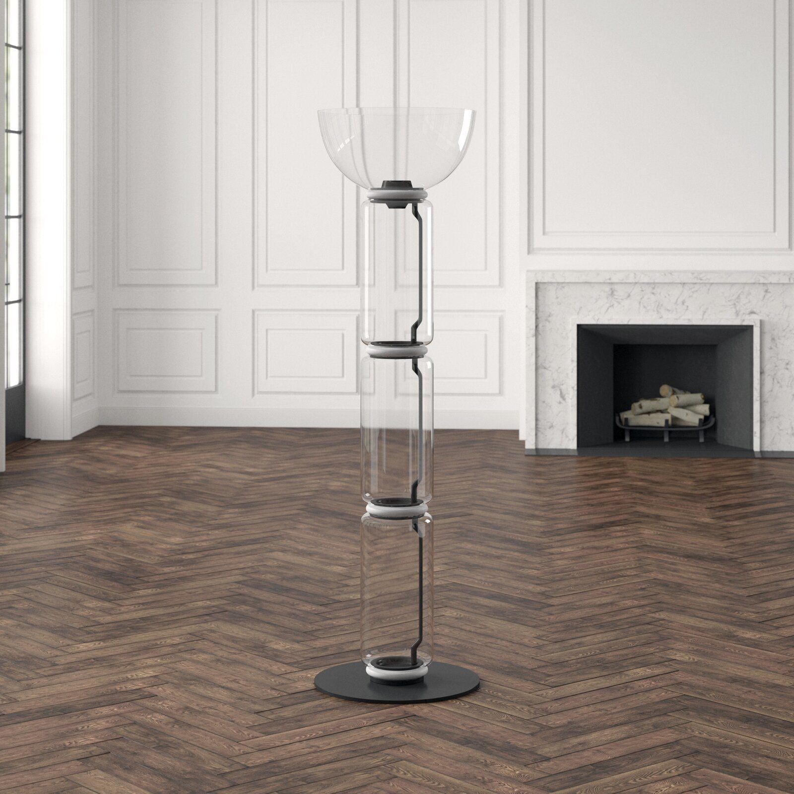 modern-stackable-glass-cylinder-led-floor-lamp-with-minimalist-architectural-design