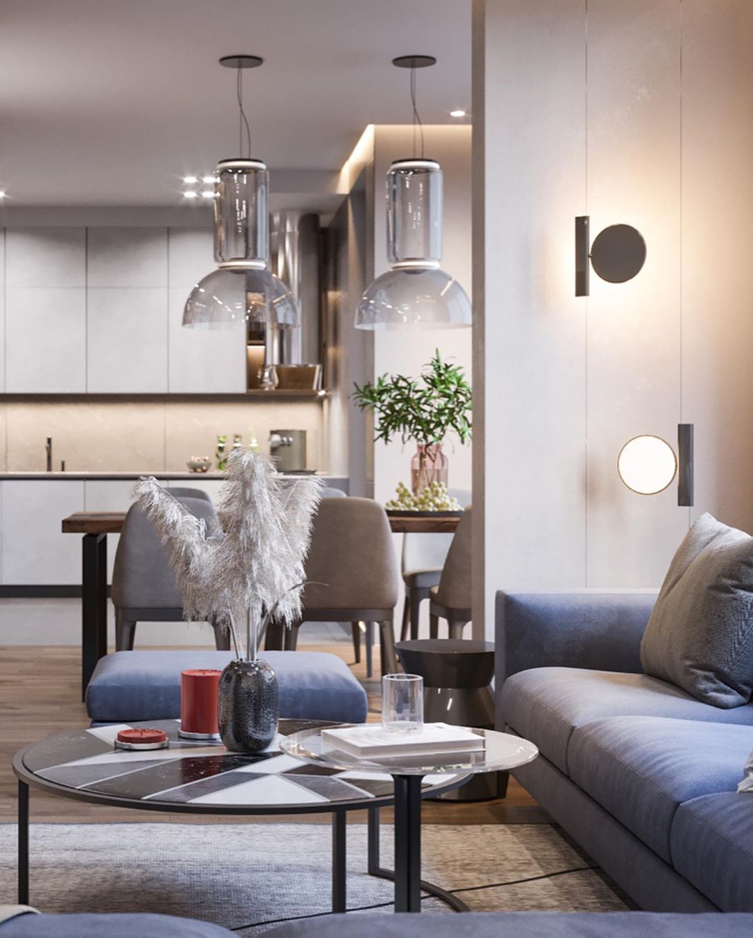 modern-blown-crystal-cylinder-led-pendant-light-with-stackable-glass-modules