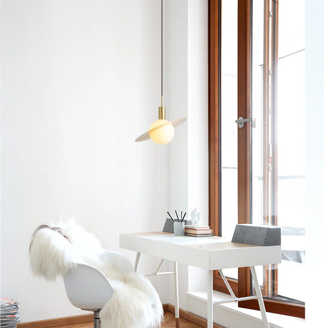 saturn-modern-celestial-sphere-pendant-light-with-swiveling-brass-ring-and-opal-glass-shade