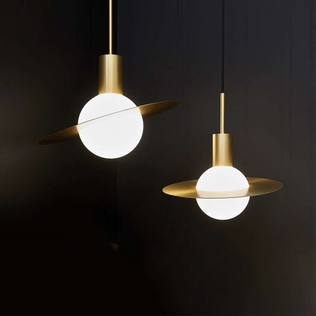 saturn-modern-celestial-sphere-pendant-light-with-swiveling-brass-ring-and-opal-glass-shade
