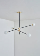 modern-hand-blown-glass-globe-chandelier-with-elegant-brass-and-copper-finishes