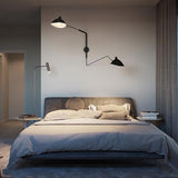 industrial-adjustable-long-arm-wall-sconce-with-rotating-metal-shade-for-indoor-lighting