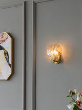 elegant-shell-shaped-brass-and-amber-glass-wall-lamp-for-modern-home-decor