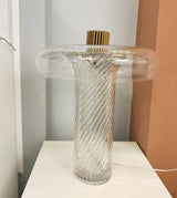 modern-vintage-blown-glass-led-table-lamp-with-brass-base-and-integrated-lighting
