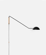 modern-adjustable-swing-arm-wall-lamp-with-dome-shade-and-wood-detail-plug-in-sconce